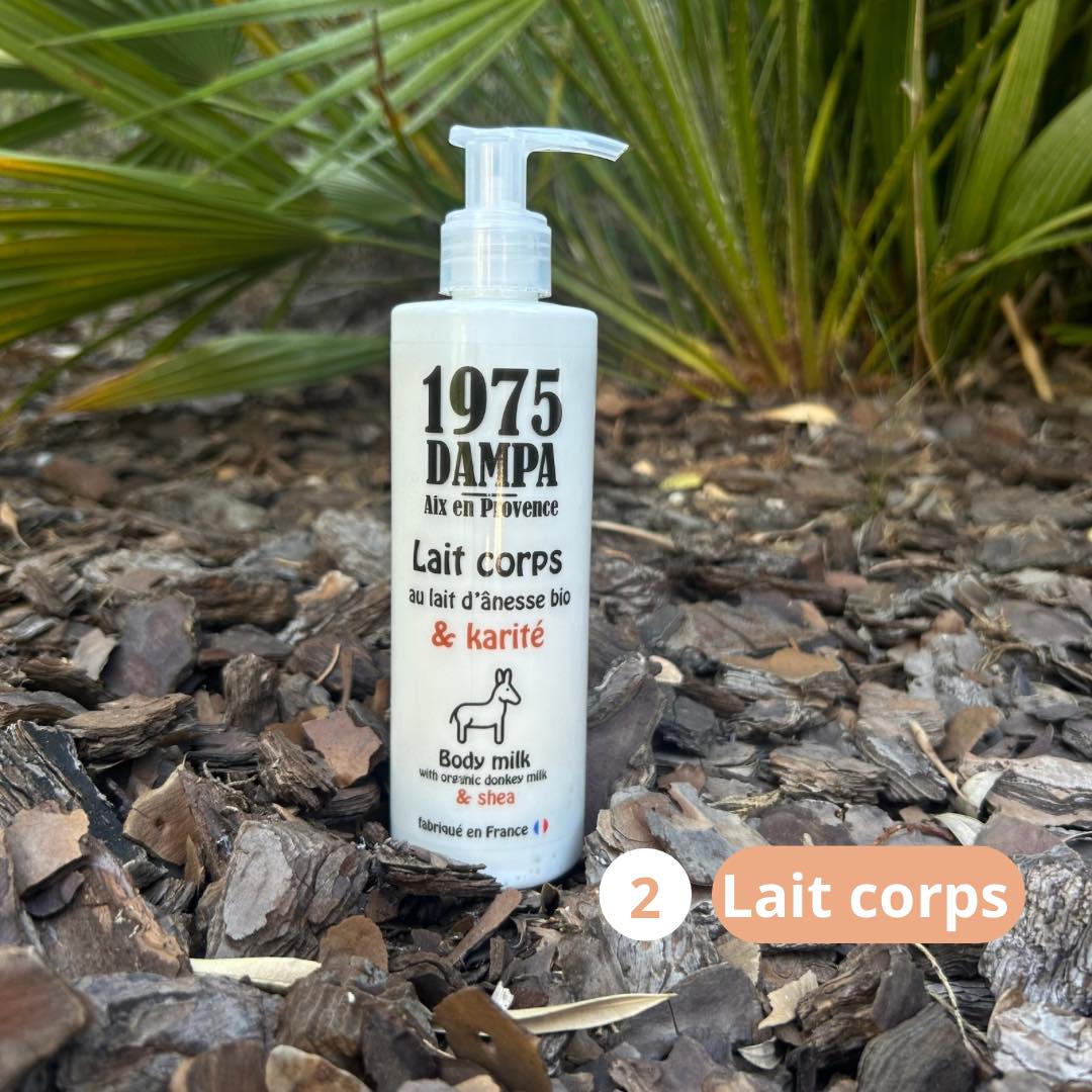Lait corps au lait d’ânesse & karité
