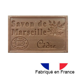 Savon de Marseille BIO Cèdre