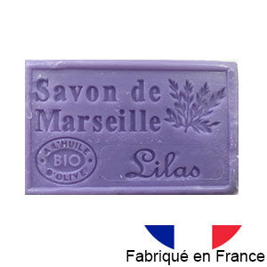 Savon de Marseille BIO Lilas