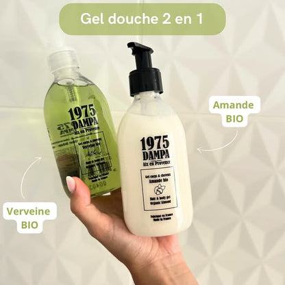 Gel corps & cheveux à l'amande bio 300ml